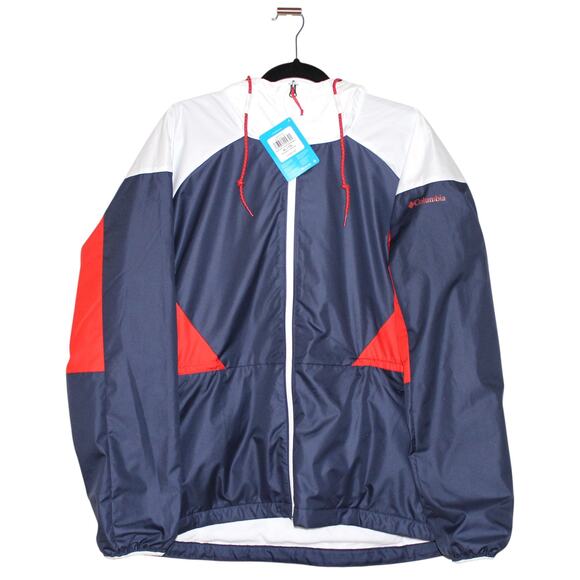 Columbia Side Hill Colorblocked Hooded Jacket XL NWT - Picture 1 of 8